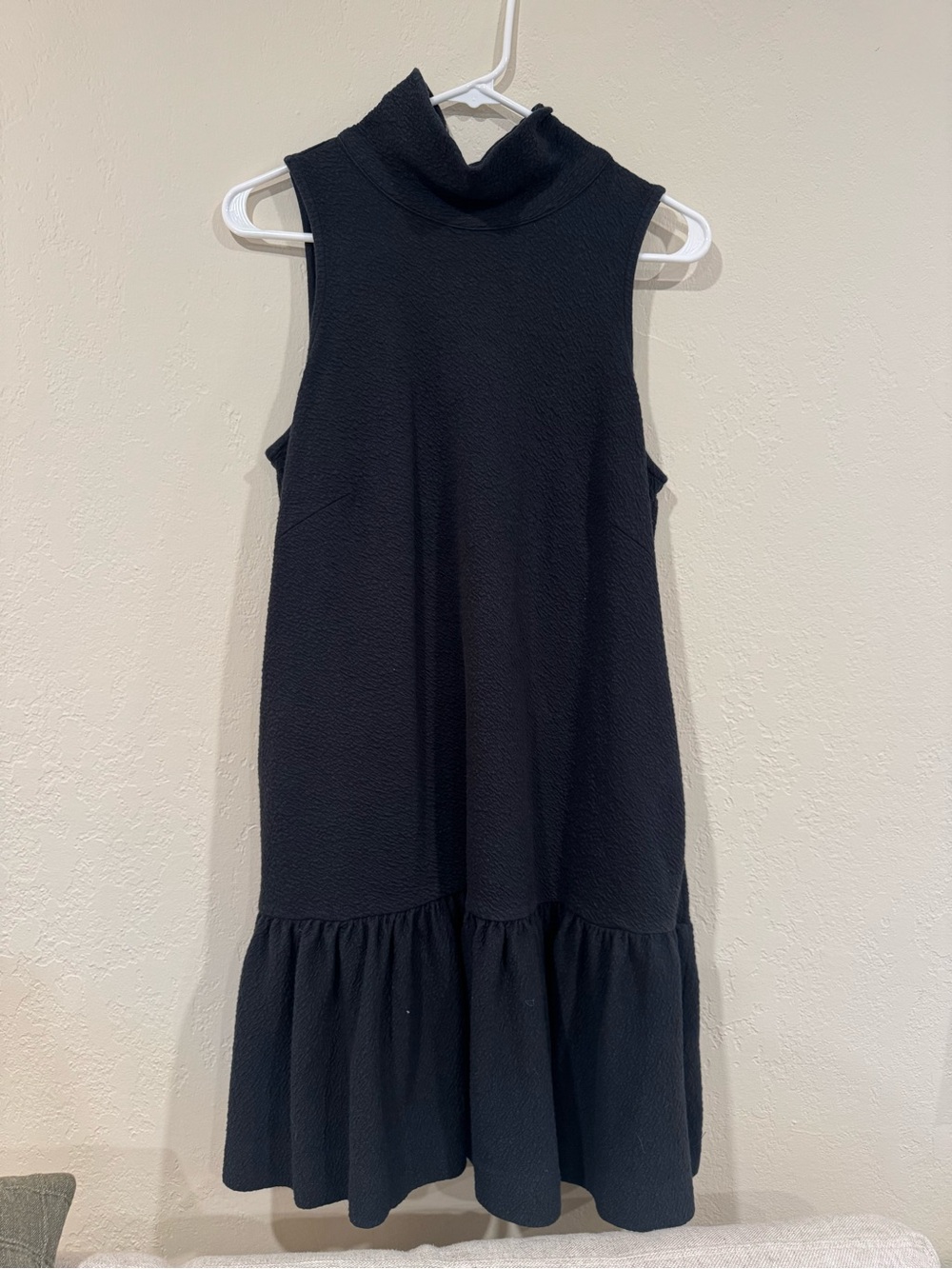 Maeve by Anthropologie Black Mock Neck Dress